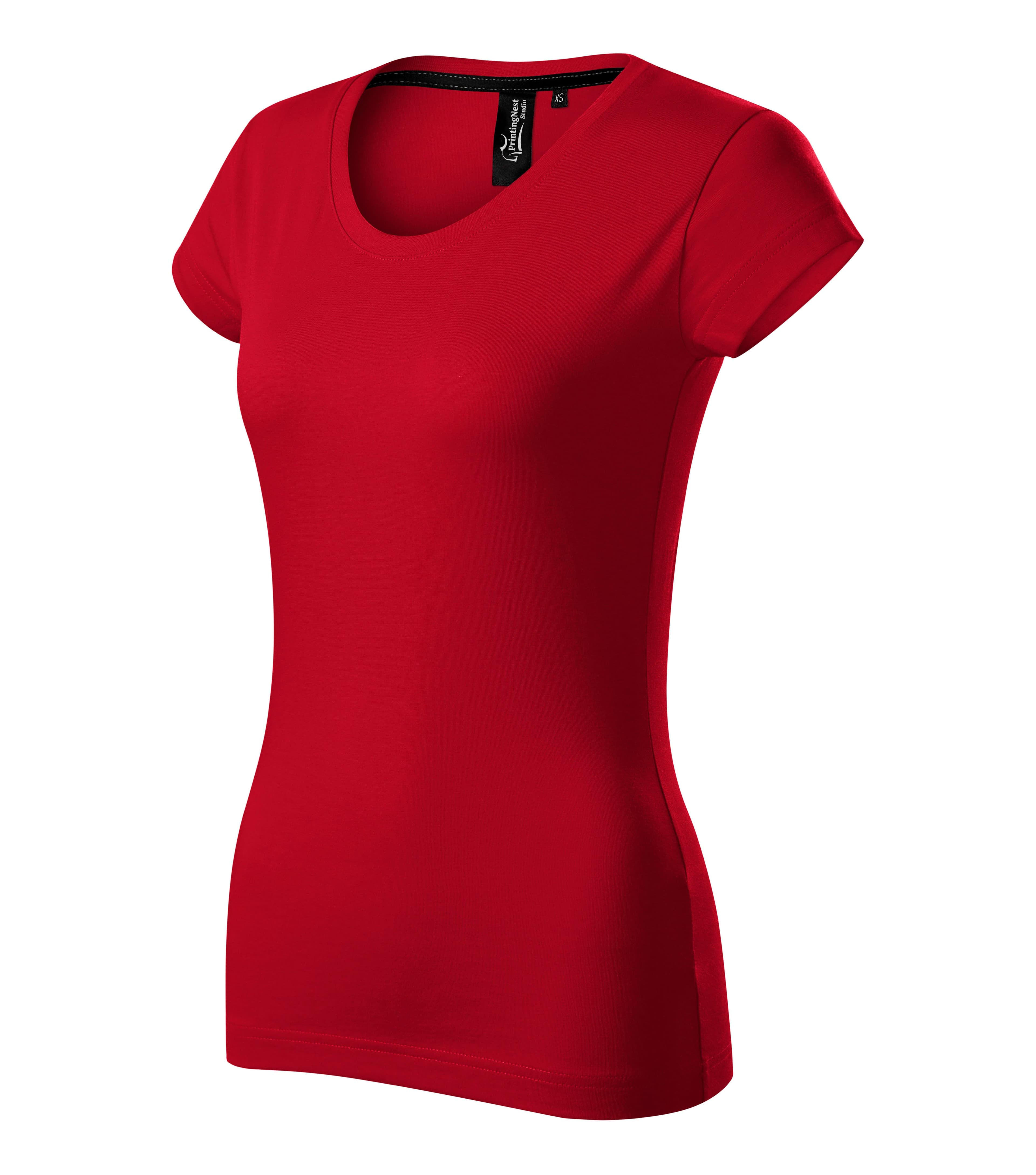 Mist Arc - T-shirt dames 100% SUPIMA katoen - 154 in Rood