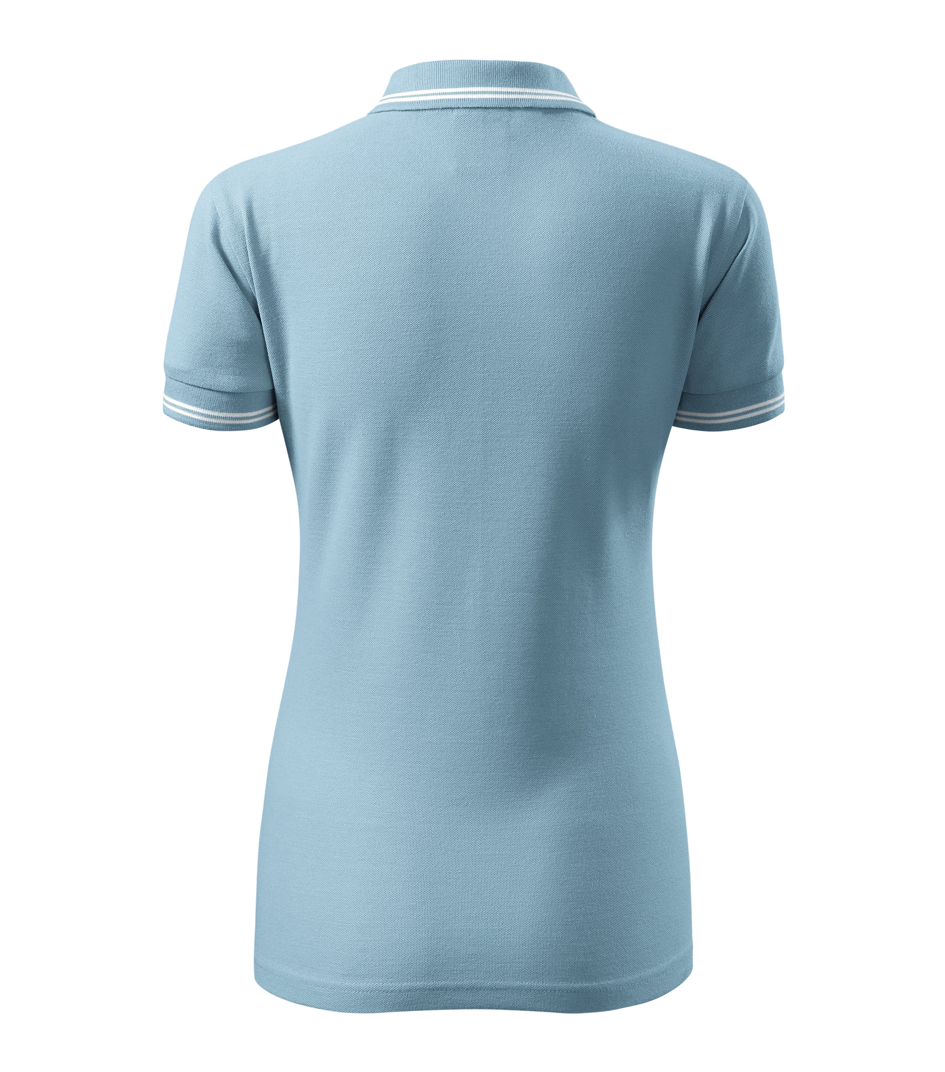 Rose Quartz -Poloshirt dames 65% katoen 35% polyester - 220 in hemelsblauw