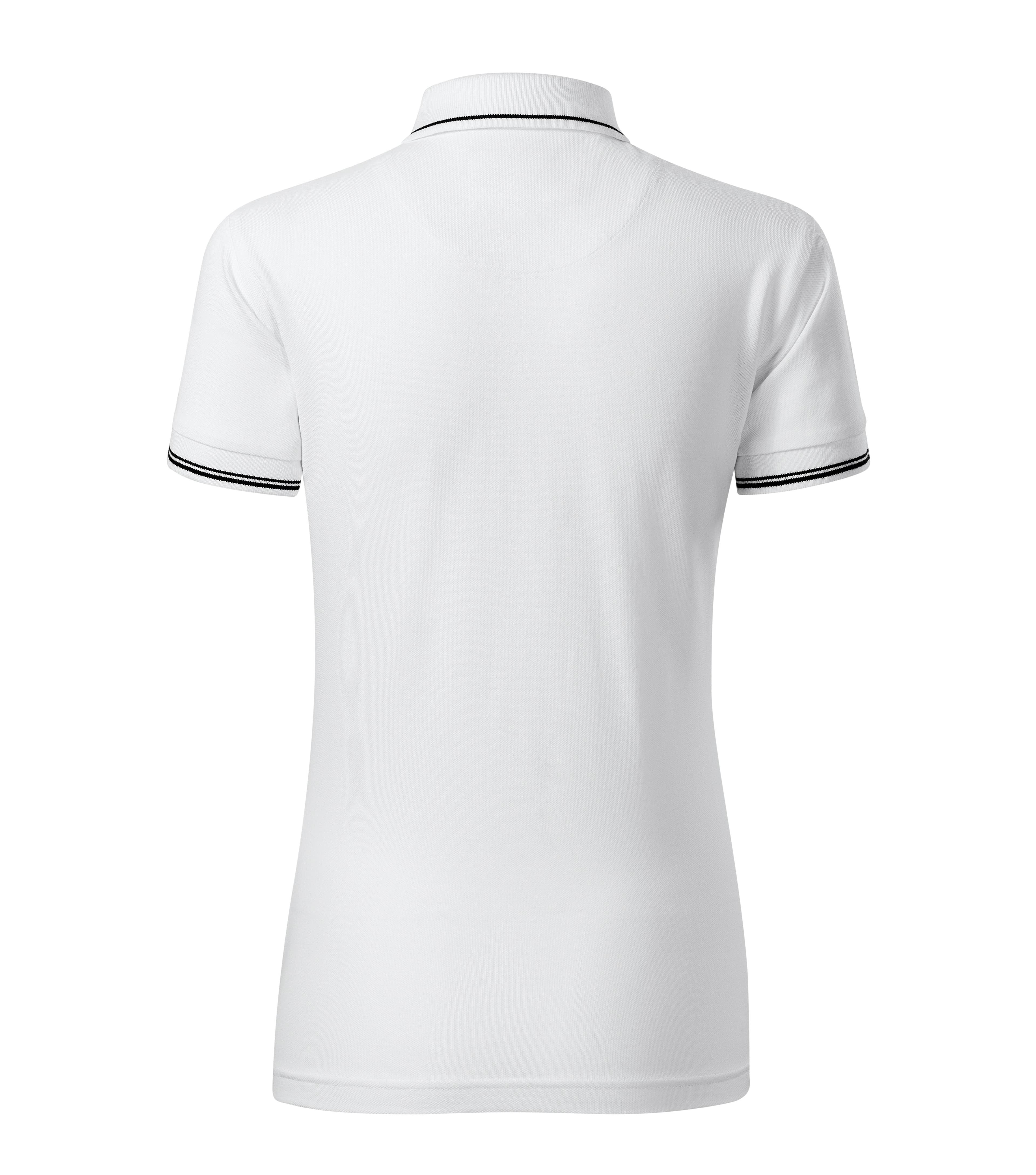 Aventrine - Polos shirt dames 95% katoen 5% elastaan - 253 in wit