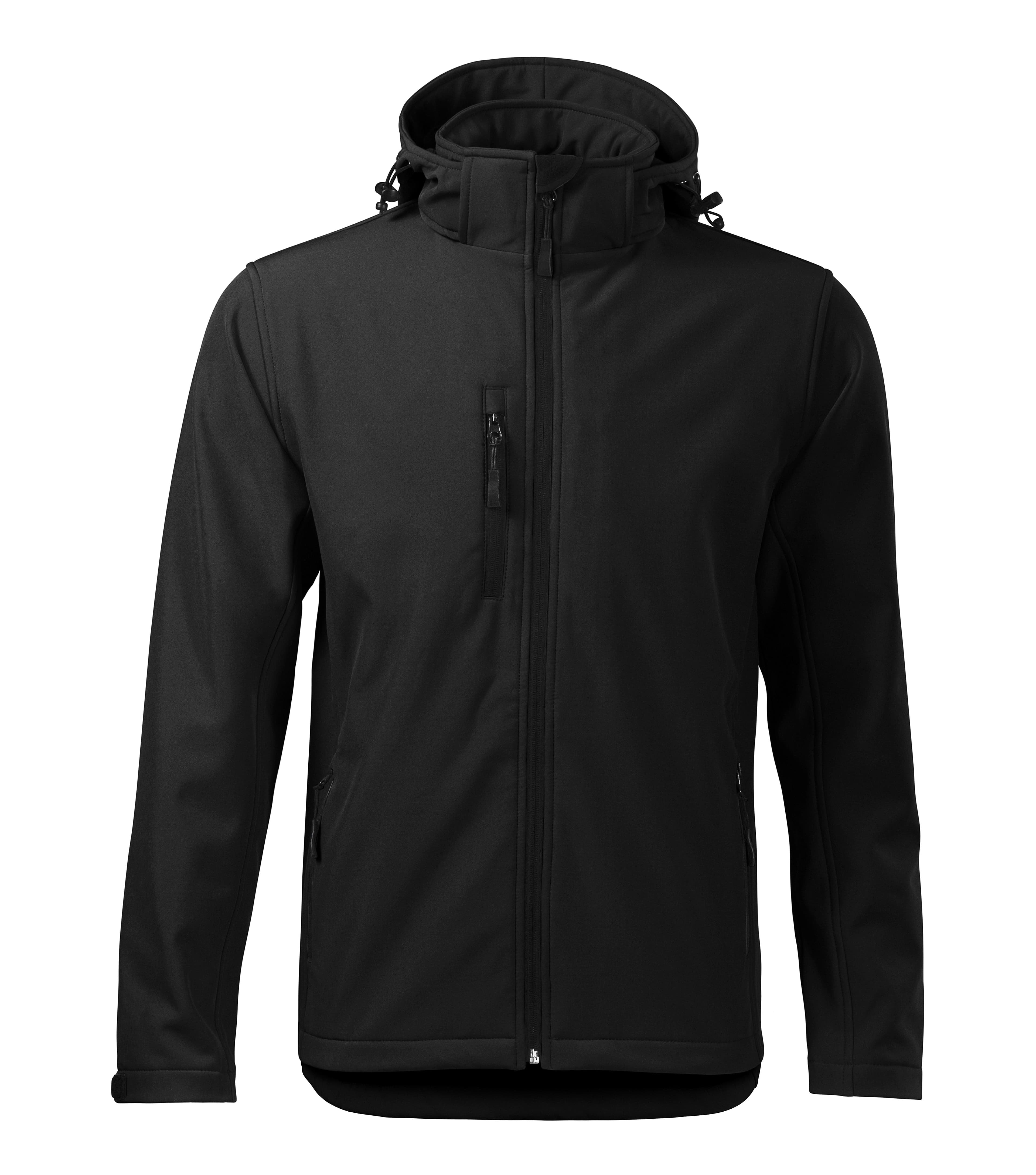 IronWisp - Softshelljas heren 94% polyester 4% elastaan - 522 in Zwart