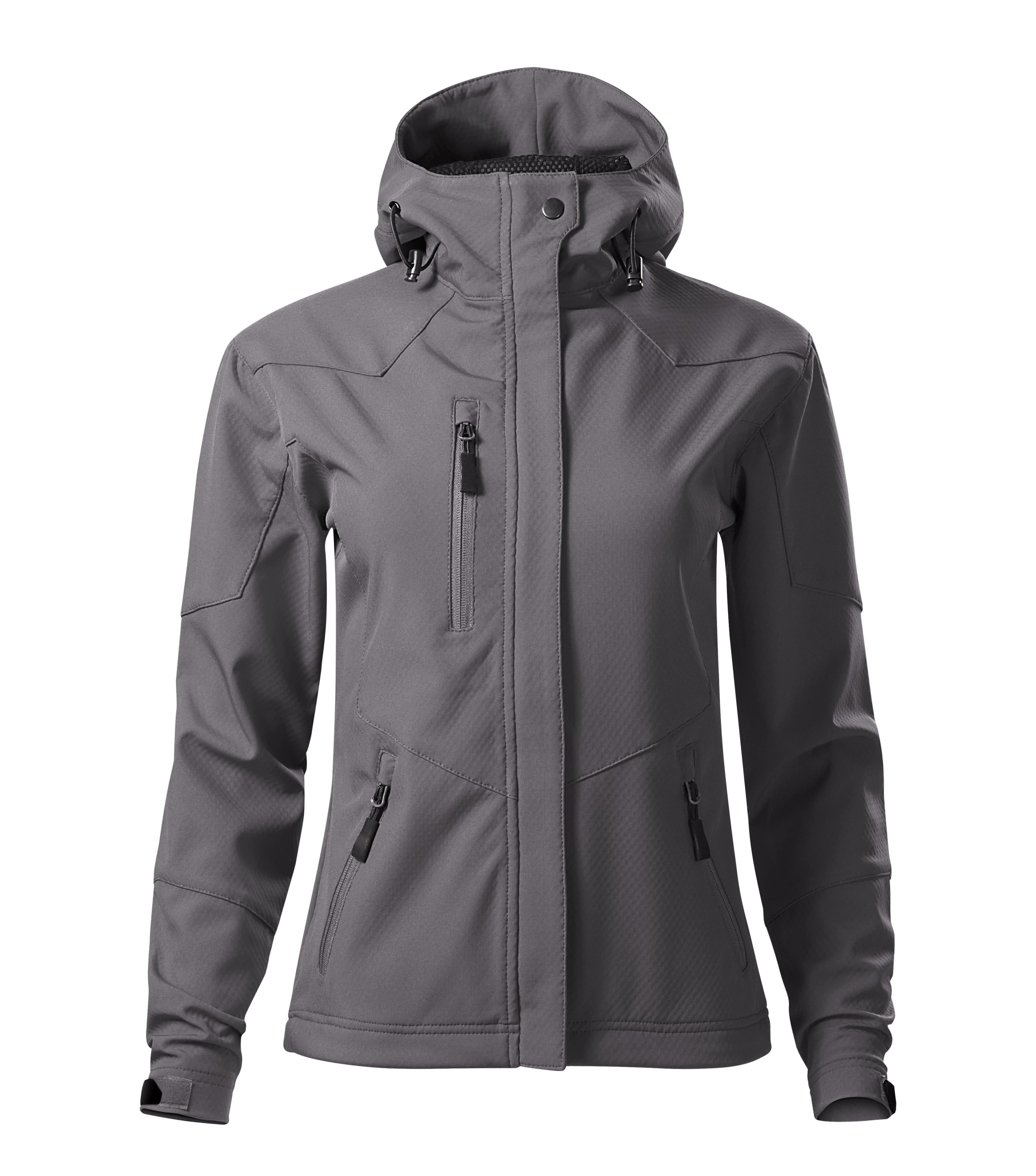Aurelia Crest - Softshelljas dames 96% polyester 6% elastaan, nanotex, waterproof - 532 in staal Grijs