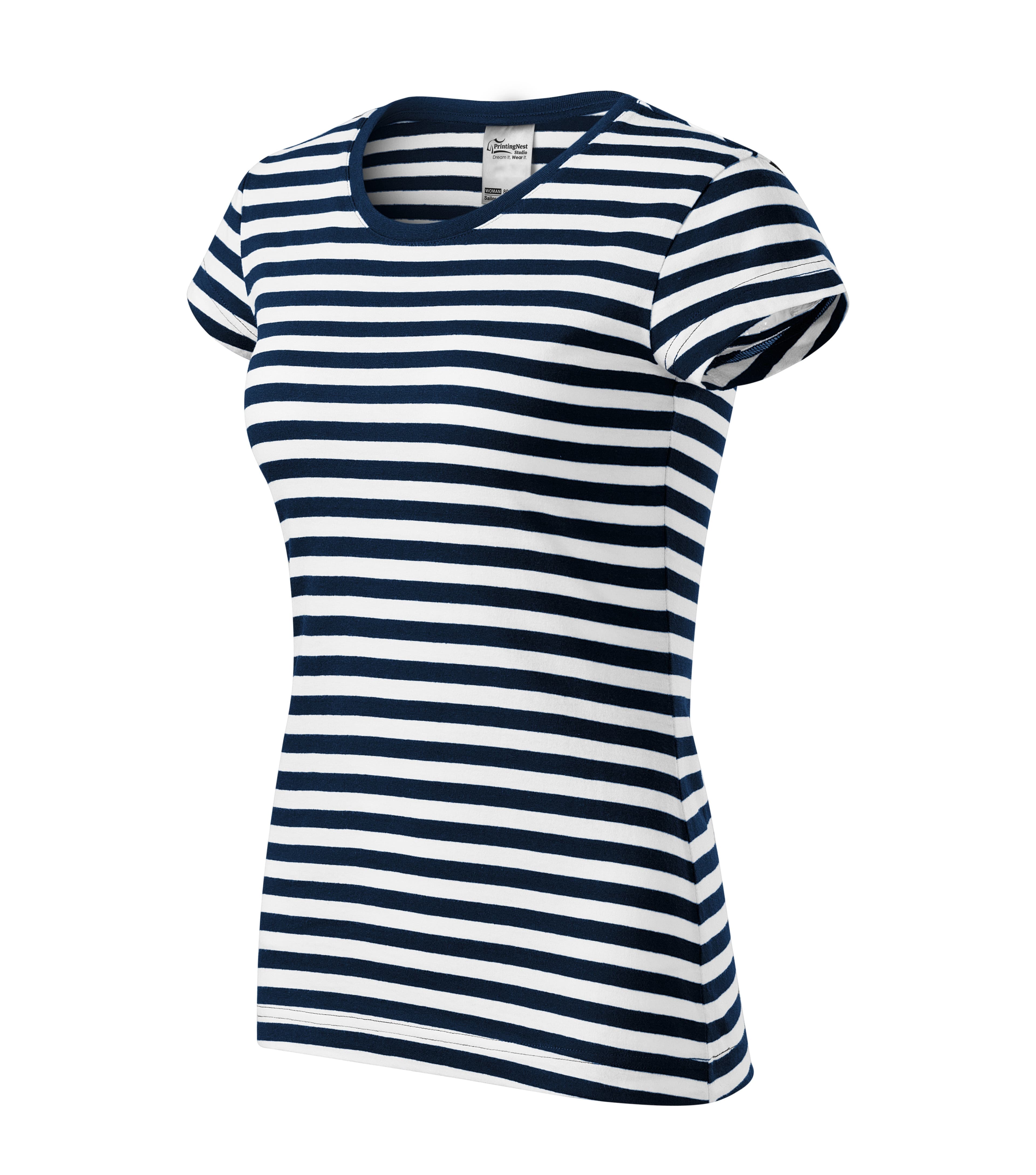 Satin Ridge- T-shirt dames 100% katoen - 804