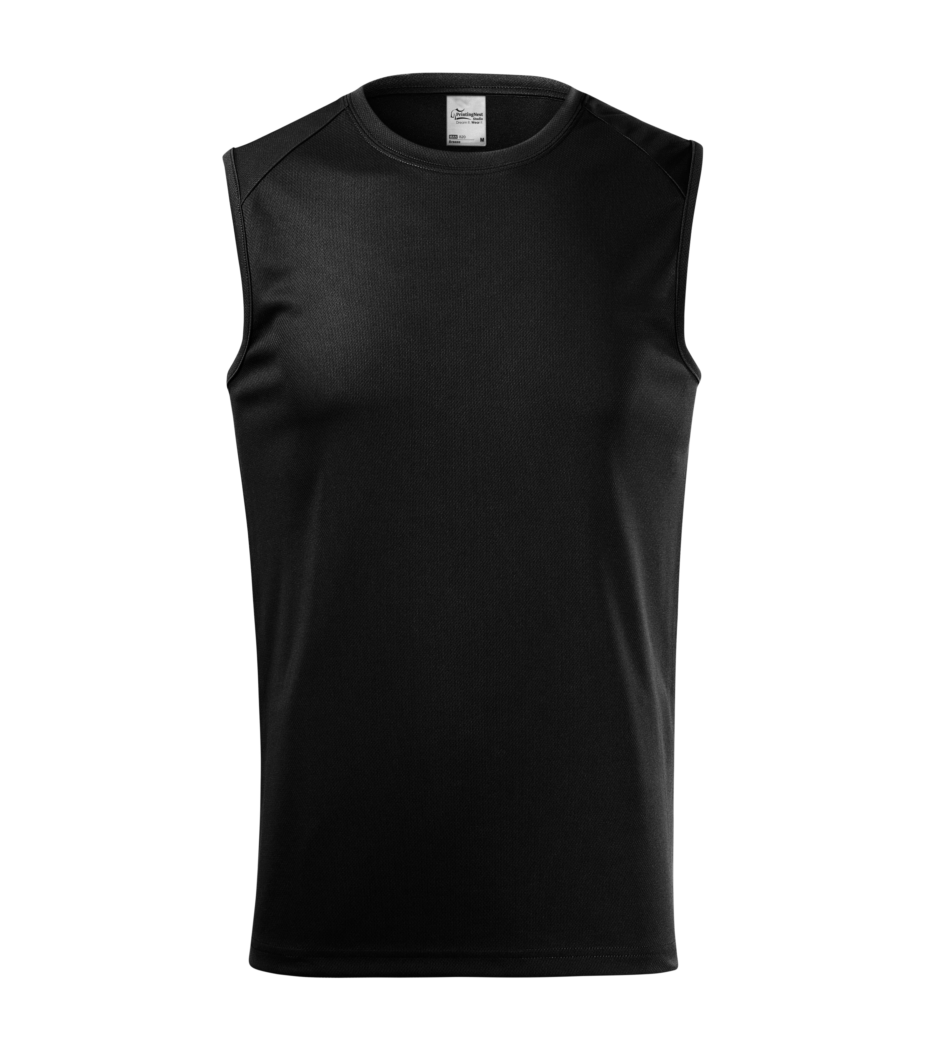 Obsidian Path - Top heren 100% polyester - 820 in Zwart