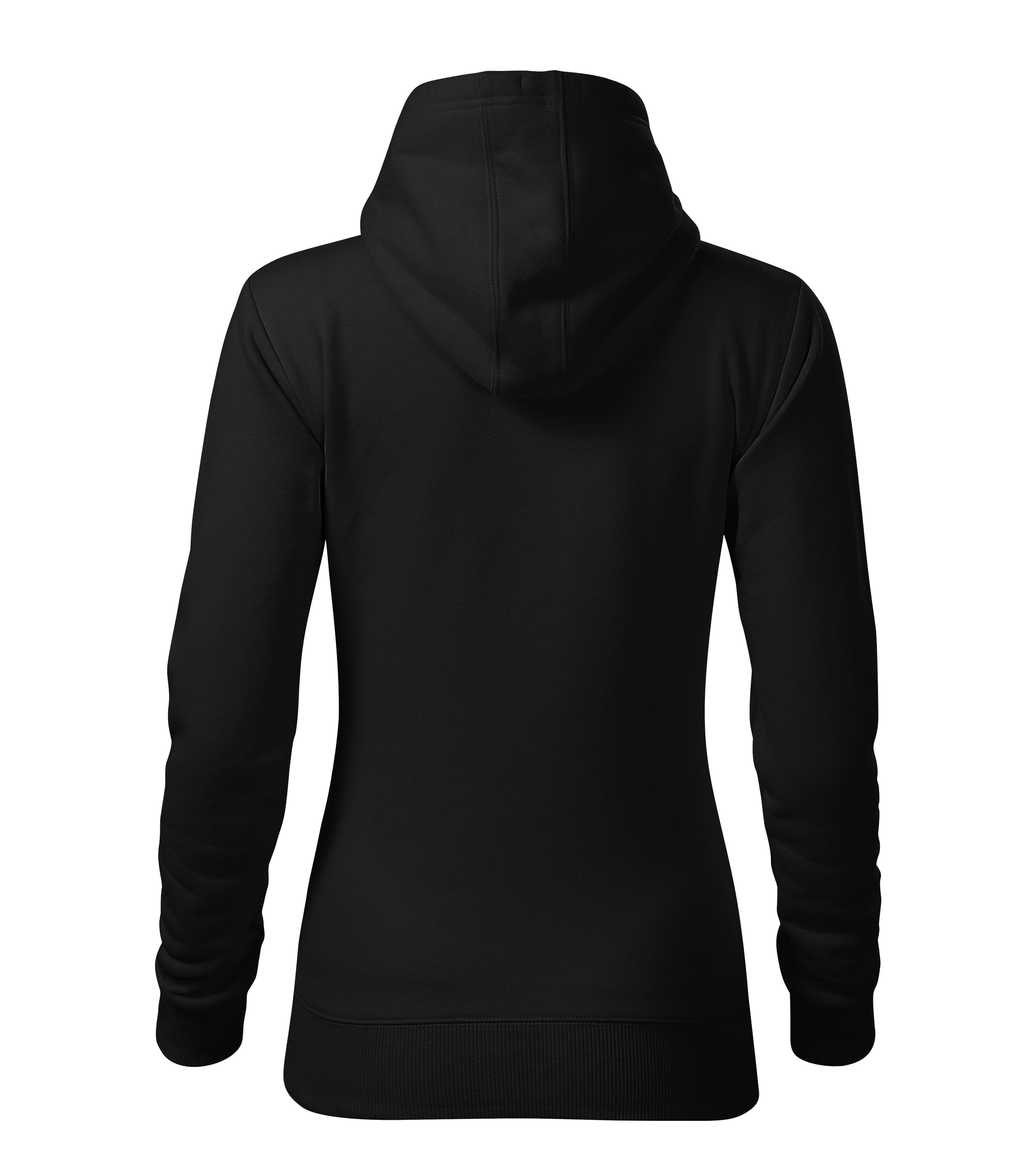 Solene - Sweater dames 65% katoen 35% polyester - F14 in Zwart