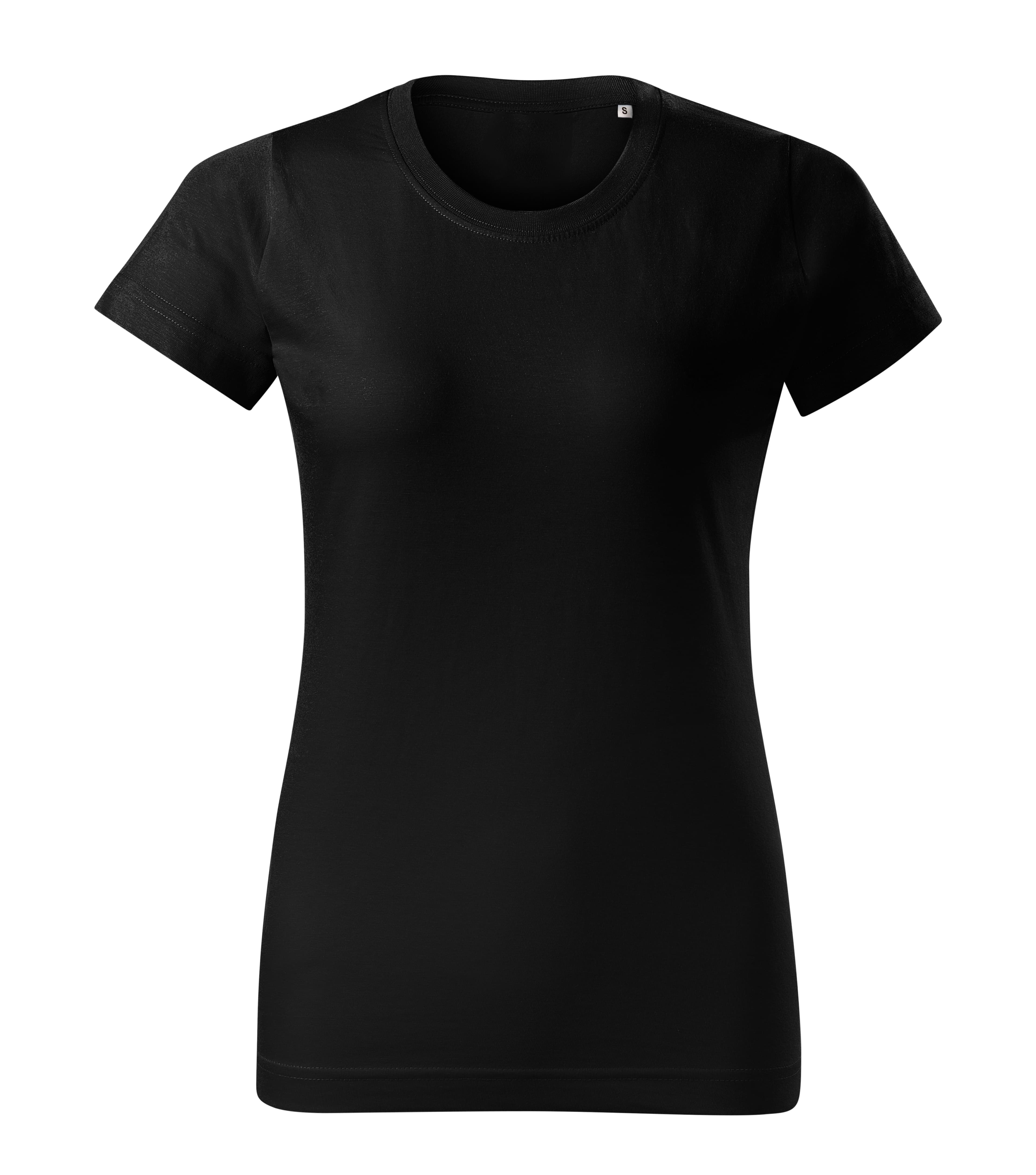 AeroLuxe - T-shirt dames 100% katoen FREE - F34 in Zwart
