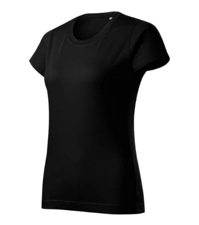 AeroLuxe - T-shirt dames 100% katoen FREE - F34 in Zwart