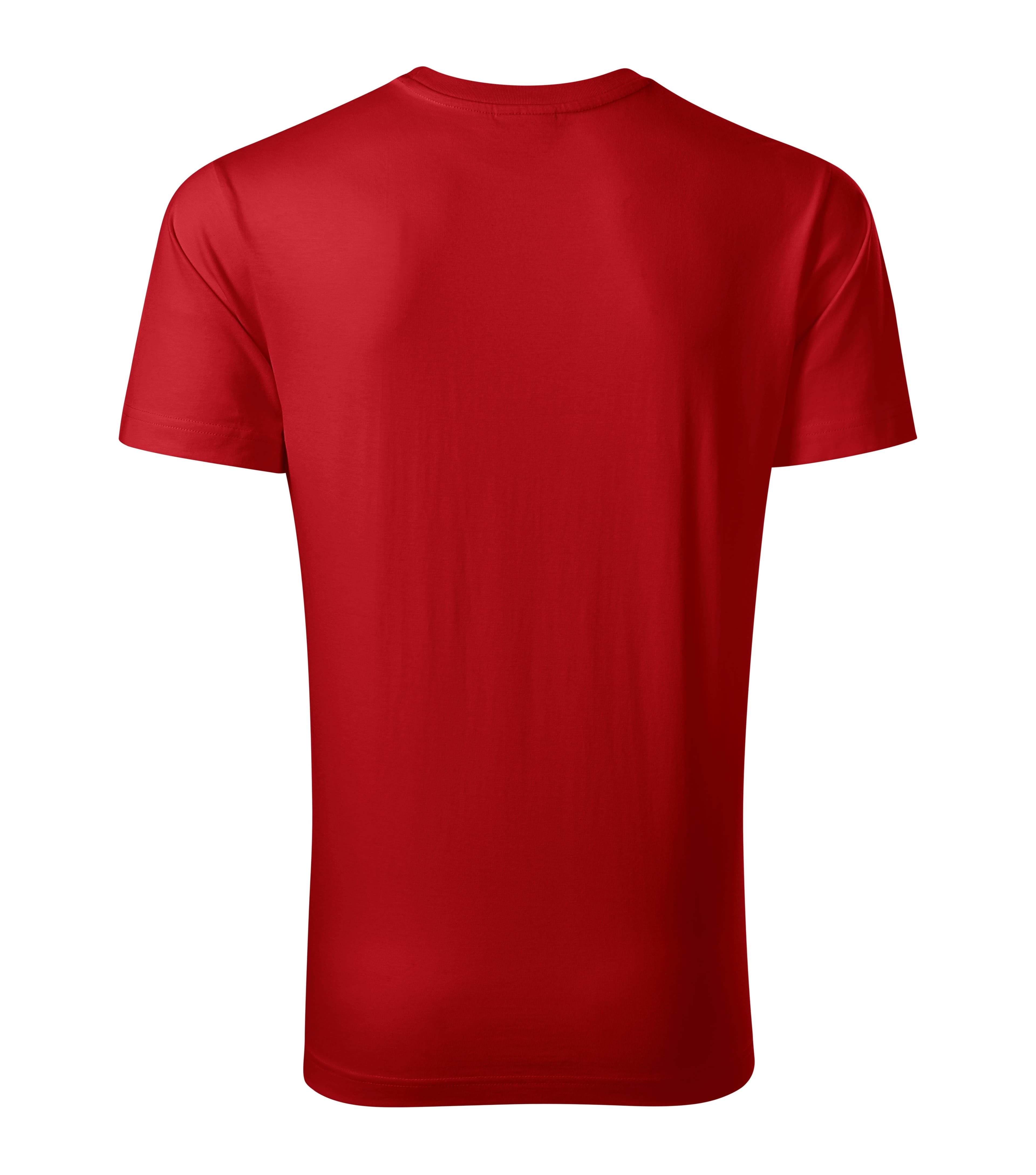 Aero Forge - T-shirt heren 100% voorgekrompen katoen - R01 in Rood