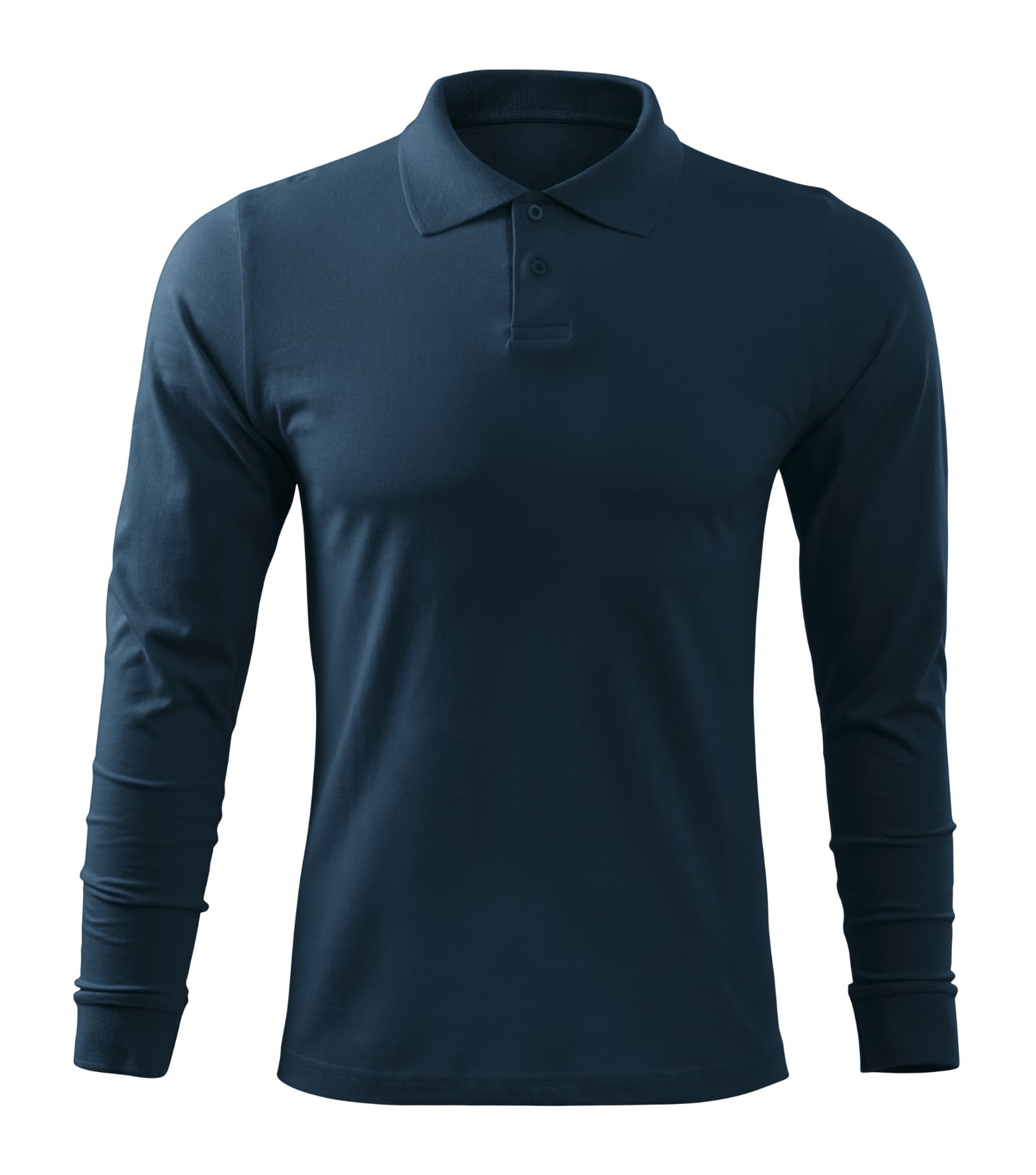Vela Loom - Poloshirt heren 100% katoen - 211 in marine blauw