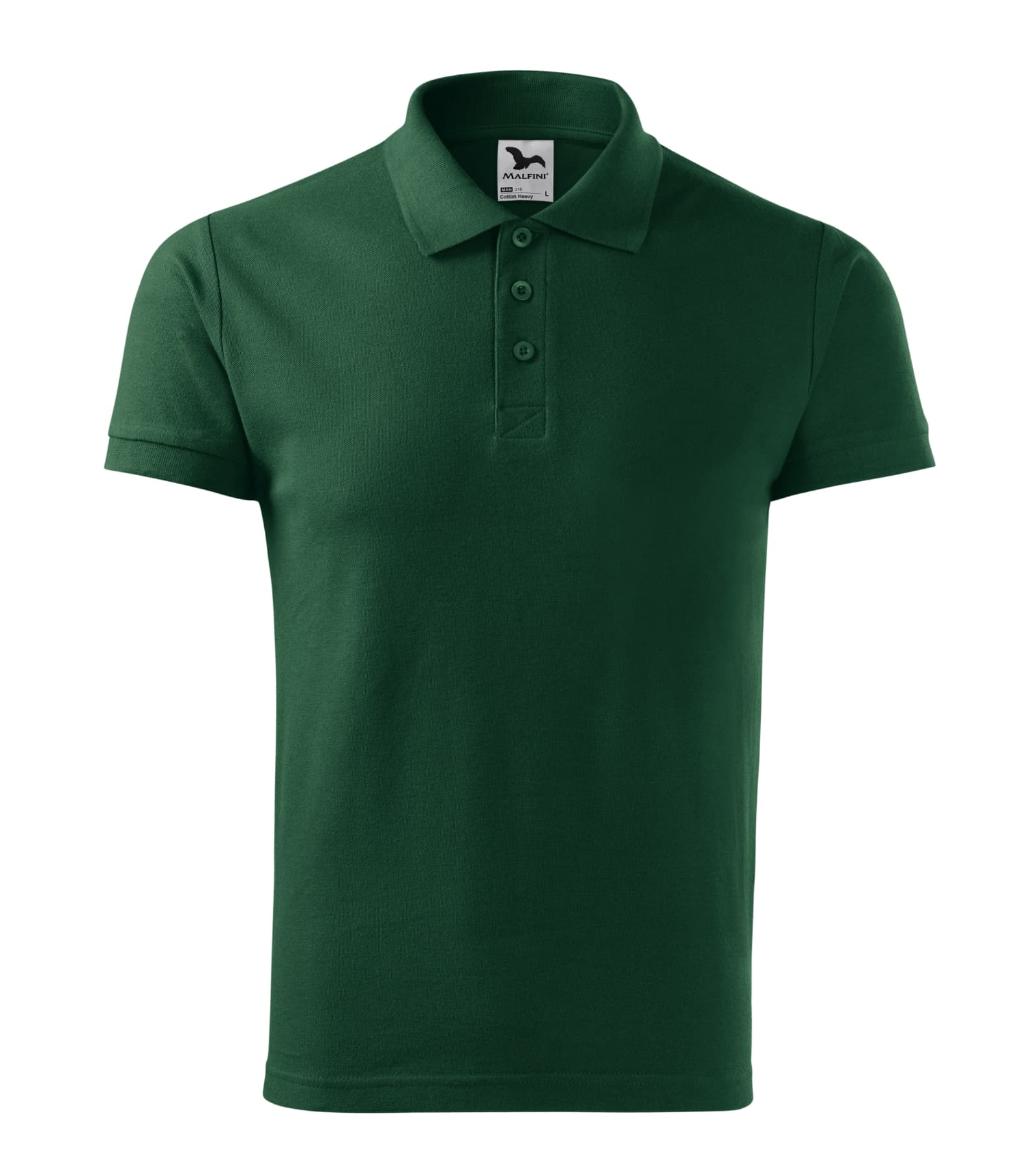 Sable Peak - Poloshirt heren 100% katoen - 215 in donker Groen