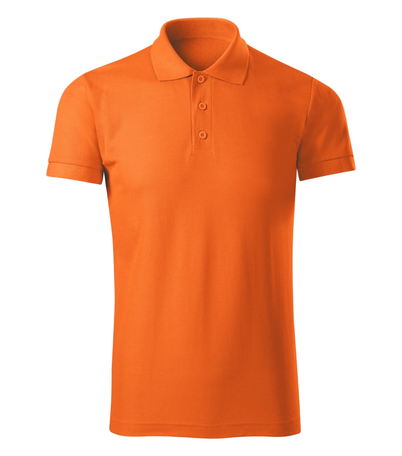 Indigo Arc - Poloshirt heren 65% katoen, 35% polyester - P2X in Oranje