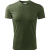 SPORT T-shirt heren 100% polyester - 124 - military