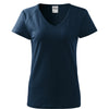 Solar Bloom - T-shirt women‘s 95% cotton 5% elastane - 128 - Navy blue
