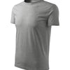 Terra Alloy - T-shirt men's 100% cotton - 132 - Dark gray melange
