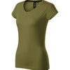 Mist Arc - T-shirt women’s 100% SUPIMA cotton - 154 - avocado green