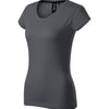 Mist Arc - T-shirt women’s 100% SUPIMA cotton - 154 - light anthracite