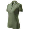 Rose Quartz -Polo shirt women's 65% cotton 35% polyester - 220 - khaki