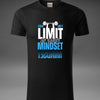 Gym Fitness motiverend T-shirt (spiegeleffect) - zwart 2 - Black