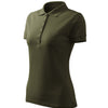 Celestine - Polo shirt women's 65% cotton 35% polyester FREE - F10 - military