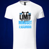 Gym Fitness motiverend T-shirt (spiegeleffect) - wit 1 - White