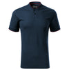 Poloshirt heren 100% katoen (bomberkraag) LPF - Navy blue