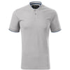 Poloshirt heren 100% katoen (bomberkraag) LPF - Silver