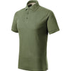 Klassiek poloshirt heren biologisch katoen  - khaki