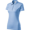 CLASSIC Poloshirt dames katoen  - sky blue