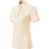 PREMIUM Poloshirt dames Biologisch katoen  - almond