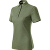 PREMIUM Poloshirt dames Biologisch katoen  - khaki