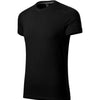 Klassiek T-shirt heren 95% katoen 5% elastaan - Black