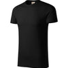 T-shirt heren biologisch katoen PREMIUM  - Black