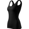 Top dames 95% katoen 5% elastaan - 136 - Black
