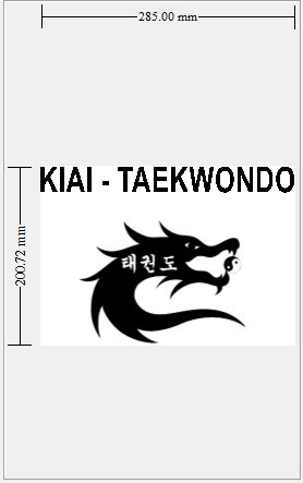 KIAI TAEKWONDO ONTWERP