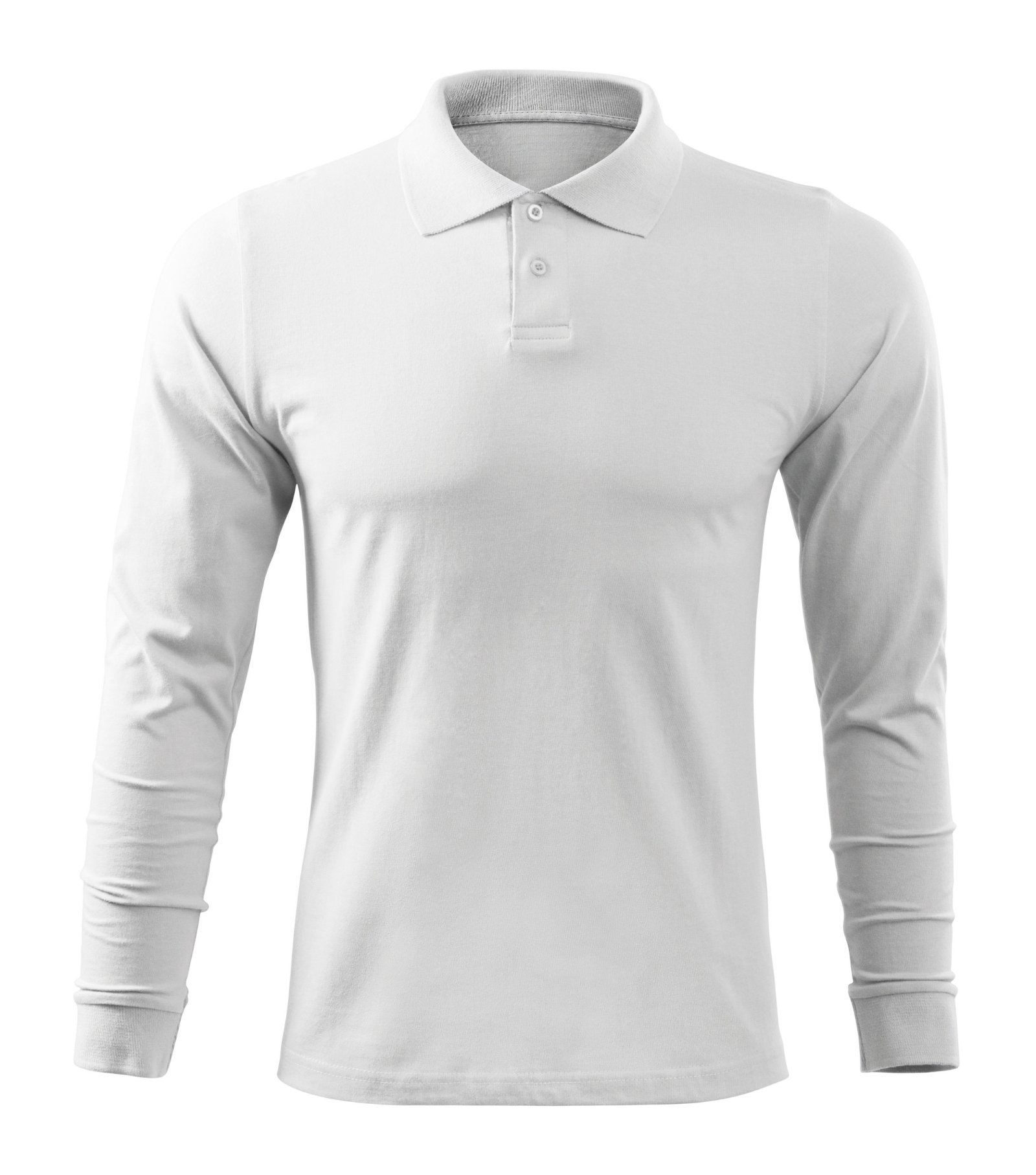 Vela Loom - Poloshirt heren 100% katoen - 211, wit, maat L