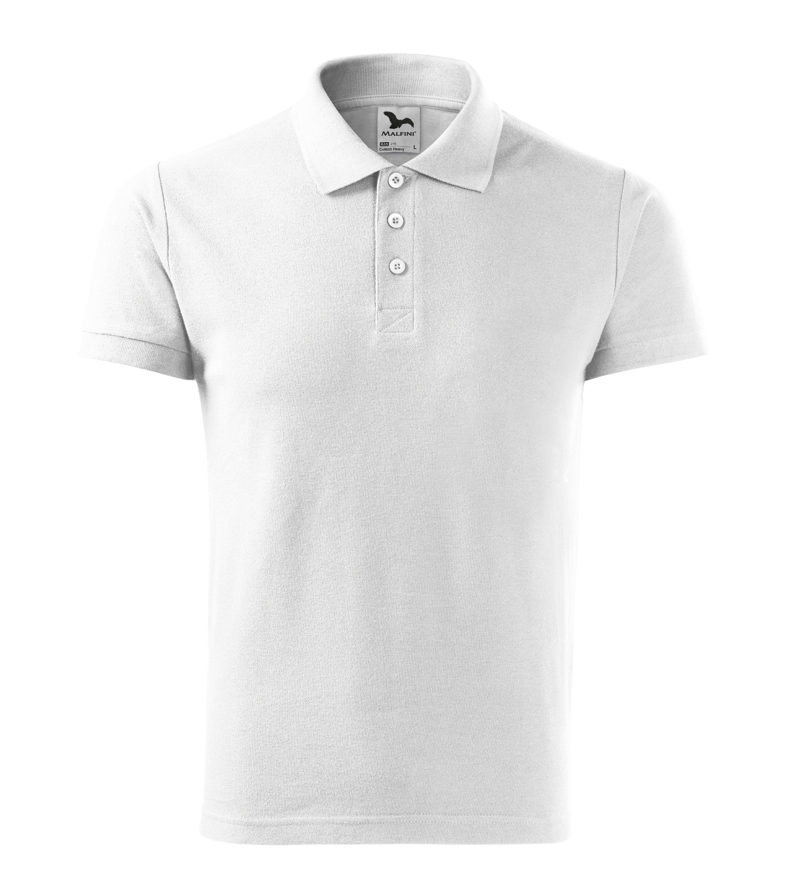Sable Peak - Poloshirt heren 100% katoen - 215, wit, maat S