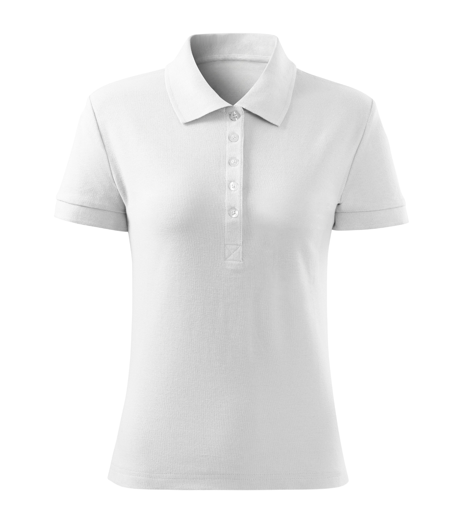 Beacon Pulse - Poloshirt dames 100% katoen - 216, wit, maat XS