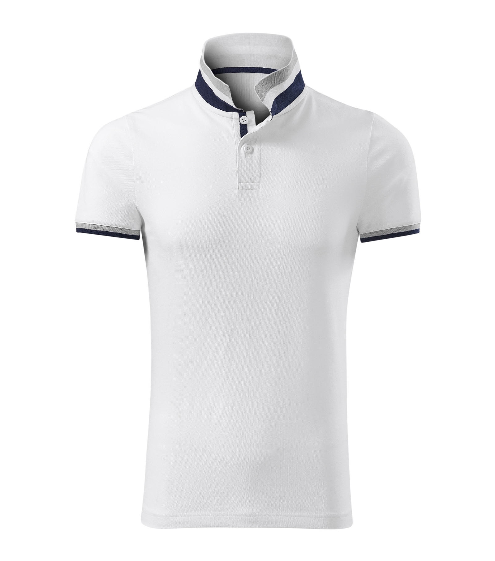 North Path - Poloshirt heren 100% katoen - 256, wit, maat S