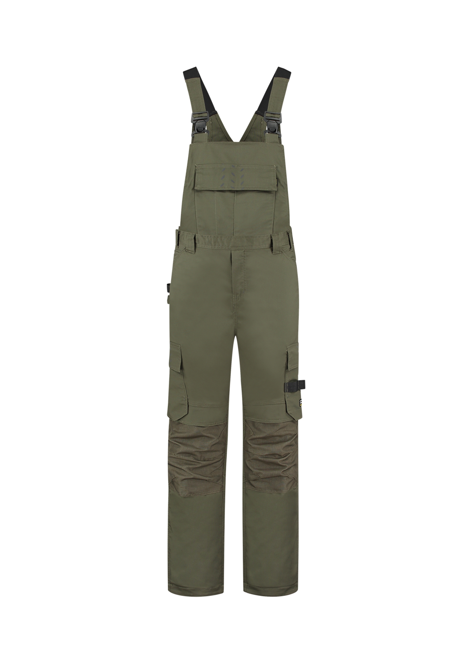 Harbor Trail - Werkbroek met bretels unisex 65% polyester, 35% katoen - T67, legergroen, maat 46