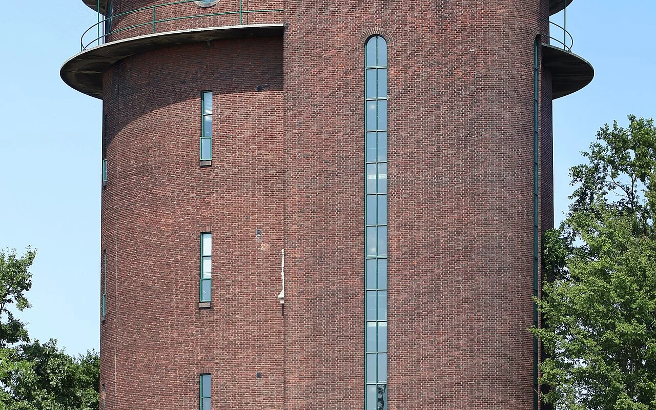 De Belcrumwatertoren in Breda