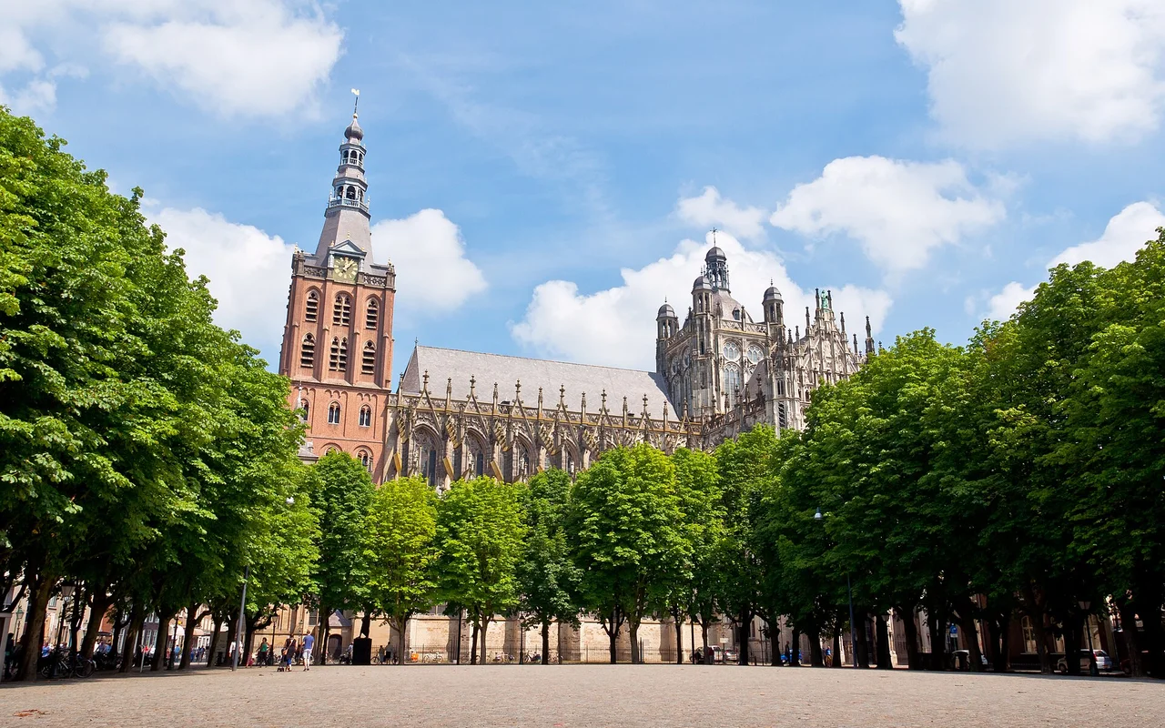 De Sint-Janskathedraal in 's-Hertogenbosch