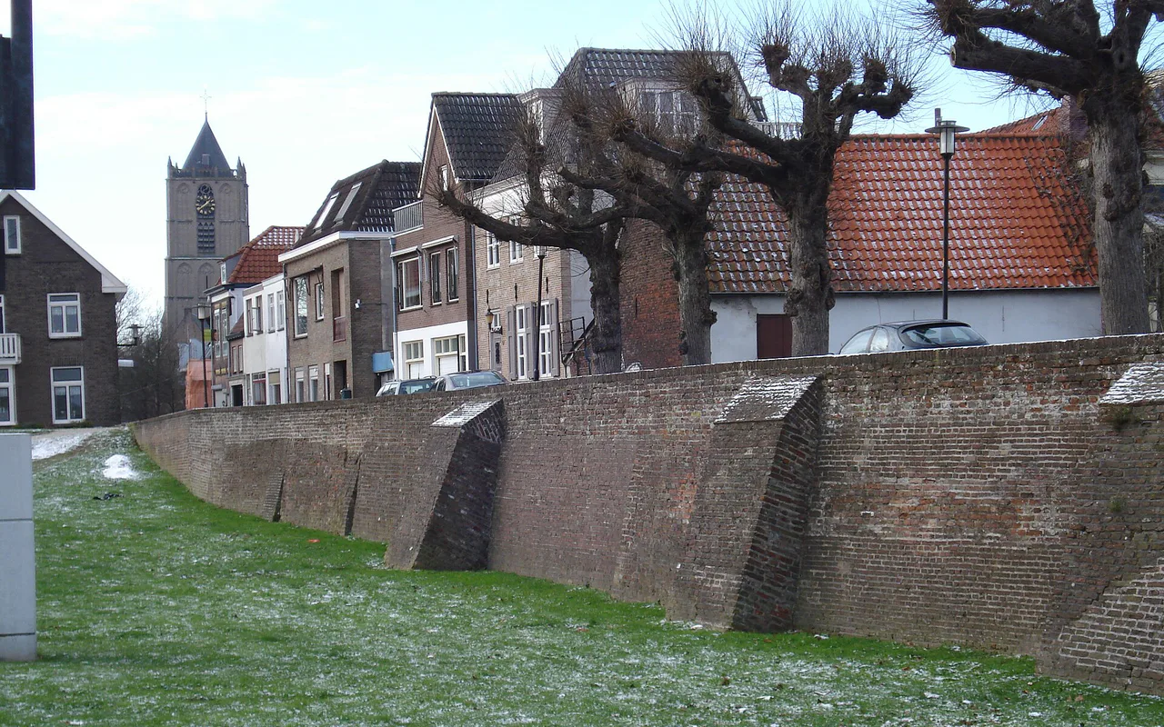 Stadsbeeld van Tiel